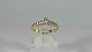 14K Diamond Engagement Ring .25 CTW Affordable Engagement Ring Size 7.25