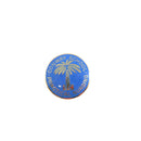 Conway School of Practical Nursing Alumni Pin – 10K Gold Blue Enamel, 1965 Engraved — 10K, Gold — front view