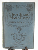 Marvin Dana Shorthand Made Easy 1919 Edward J Clode 1st Edition Made Easy Series product image for Just Stuff I Sell, clear front view, neutral background, original listing photo, optimized descriptive alt text, centered composition variant 2