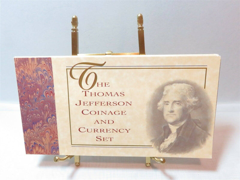 The Thomas Jefferson Coinage and Currency Set Dollar, Nickel 2 Dollar Bill - Just Stuff I Sell