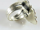 Carolyn Pollack Sterling Silver Native American Style Turquoise Finger Ring - Just Stuff I Sell