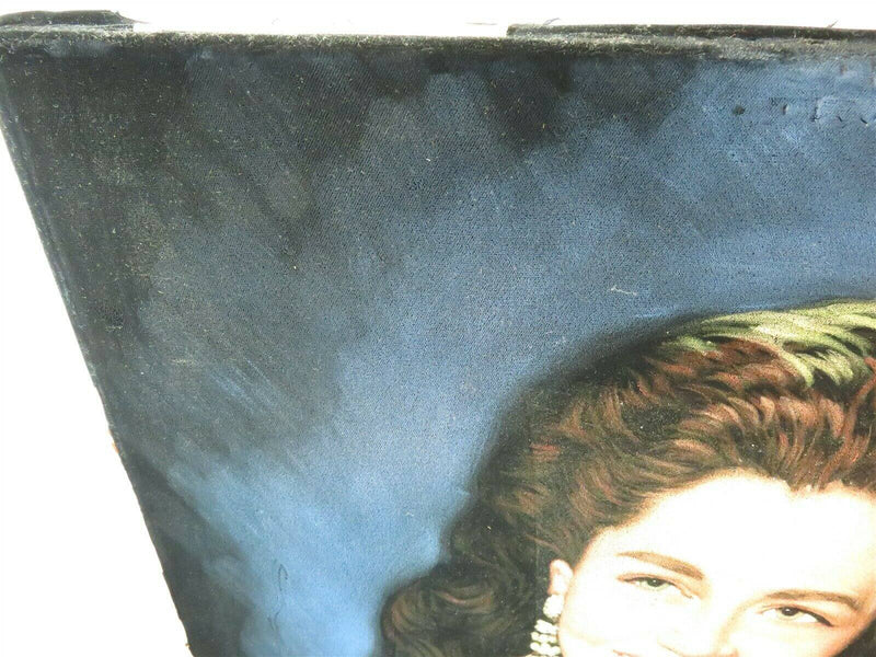 Attractive Brunet Filipino Master Felix Pinto Gonzales Philippine Painting - Just Stuff I Sell