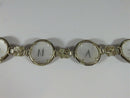 Antique Hand Carved Shell Grand Tour Souvenir Bracelet 800 Silver Sterling - Just Stuff I Sell