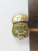 Cir 1924 Jersey City New Jersey Police Benevolent Association (PBA) Mini Shield - Just Stuff I Sell
