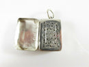 Circa 1820 Thomas Newbold Sterling Silver Chatelaine Fob Vinaigrette Sent Box - Just Stuff I Sell