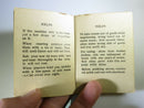 Vintage/Antique Tiny Book of Helps Aids & Facts Mrs. L.P. Oliver Self Published - Just Stuff I Sell