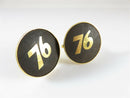 Rare Union 76 Union Oil Company Logo Cufflinks Circa 1960's Amita Japan - Just Stuff I Sell