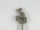 Antique Dutch Silver Decorative Spoon with Bird Finial Amsterdam Coat of Arms - Just Stuff I Sell