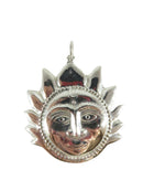 Vintage Tibet Buddhism Sterling Silver Form Buddha Sun God Pendant — Jewelry & Watches:Vintage & Antique Jewelry:Vintage Ethn