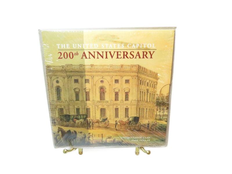 The United States Capitol 200th Anniversary Uncirculated Clad Half Dollar - Just Stuff I Sell
