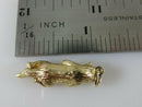 Heavy 3D Laughing Otter Alaska 14K Yellow Gold Travel Charm/Pendant - Just Stuff I Sell