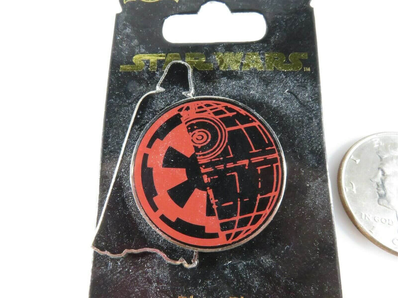 Disney Lucas Films Star Wars Darth Vader Death Star Pin Back - Just Stuff I Sell