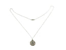 Unusual Sterling Silver Vintage Roses Guarding Mother Mary Lords Prayer Pendant — Collectibles:Religion & Spirituality:Christ