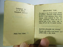 Vintage/Antique Tiny Book of Helps Aids & Facts Mrs. L.P. Oliver Self Published - Just Stuff I Sell