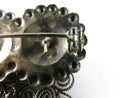Lovely Antique Ornate Norwegian Filigree Solje Brooch 830S product image for Just Stuff I Sell, clear front view, neutral background, original listing photo, optimized descriptive alt text, centered composition variant 10