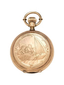 Victorian Era Lady of Lyons 14K Gold Pocket Watch Fancy Scenic Decorated Case - Just Stuff I Sell
