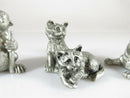 Grouping of Monkey, Cats, Lions Fine Pewter Noah's Ark & Others - Just Stuff I Sell