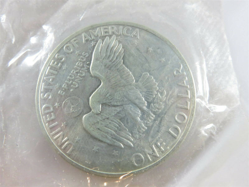 1971 S Eisenhower Silver Dollar with Envelop Ungraded Solid Strike - Just Stuff I Sell