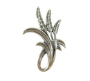 Vintage Danecraft Sterling Silver 3 Wheat Stalk Modernist Brooch 2 1/2" x 1 1/2" — Jewelry & Watches:Fine Jewelry:Fine Pins &