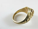 1973 Women's HJ-10K Yellow Gold Red Insert "M" High School Class Ring Size 5.75 - Just Stuff I Sell