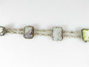 Antique Carved Mother of Pearl Cameo Grand Tour Souvenir Bracelet 800 Silver - Just Stuff I Sell