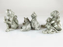 Grouping of Monkey, Cats, Lions Fine Pewter Noah's Ark & Others - Just Stuff I Sell