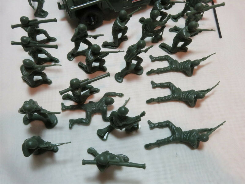 Process Plastic Co Green Army & Tan Army Play Set Grouping - Just Stuff I Sell