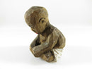Rare Hand Painted Carved Folk Art by Adrian R Woodall African American Baby - Just Stuff I Sell