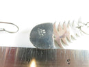 Estate Sterling Silver Fish Bone Head Tail Skeleton Articulated Earrings Mexico - Just Stuff I Sell