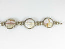 Antique Hand Carved Shell Grand Tour Souvenir Bracelet 800 Silver Sterling - Just Stuff I Sell