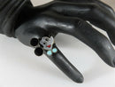Circa 60's Sterling Zuni NM Inlaid Mickey Mouse Ring Size 9 Signed SS - Just Stuff I Sell