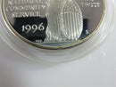 1996 National Community Service Commemorative Coin & Stamp Set Proof Rim Damage - Just Stuff I Sell
