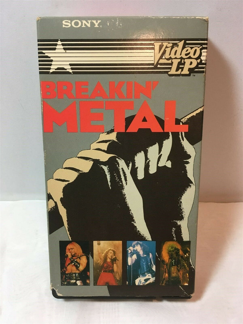 Rare Breakin' Metal Sony Video LP 59 Minute VHS Thor, Nazareth, DiAnno & More - Just Stuff I Sell