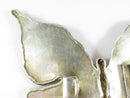 Eclectic Sterling Silver Unsigned Artisan Butterfly Belt Buckle for Repair 71.6g - Just Stuff I Sell