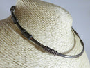 Sterling Silver Choker Taxco Mexico Style Wire Wrap Solid Silver Choker - Just Stuff I Sell
