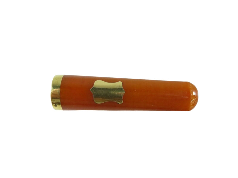 french cigarette holder French 18K Gold Amber Colored Cigar Holder Cheroot Holder Cigar Tip french cigarette holder French 18K Gold Amber Colored Cigar Holder Cheroot Holder Cigar Tip