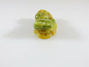 Vintage Chinese Nephrite Jadeite Jade Carved Foo Lion Pendant in Yellow Green - Just Stuff I Sell