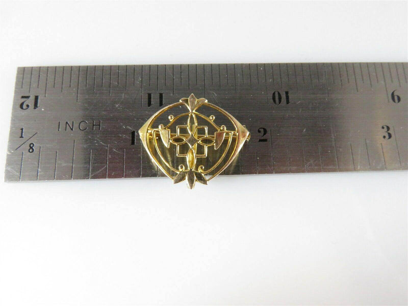 10K Pendant Watch Pin Arts Craft Style Art Nouveau Scofield Melcher & Scofield - Just Stuff I Sell