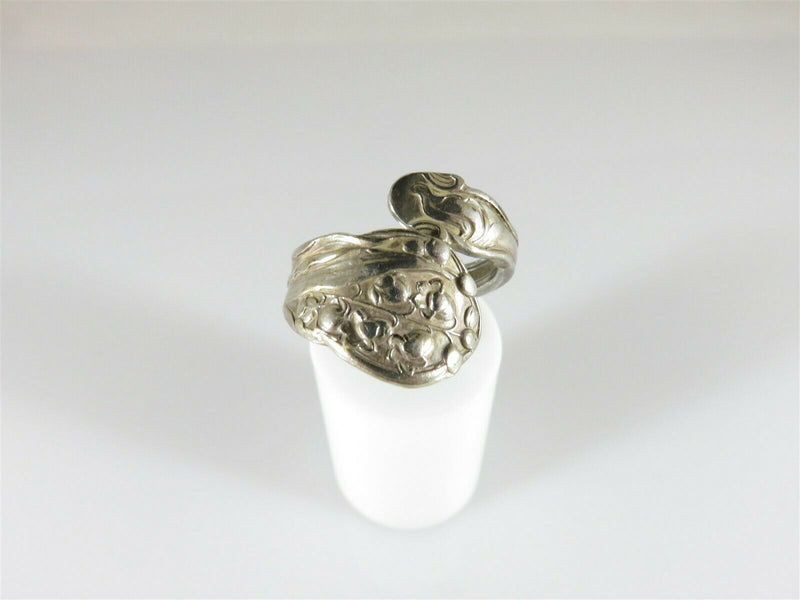 Nice Sterling Silver Spoon Ring Size 7.75 Approx - Just Stuff I Sell