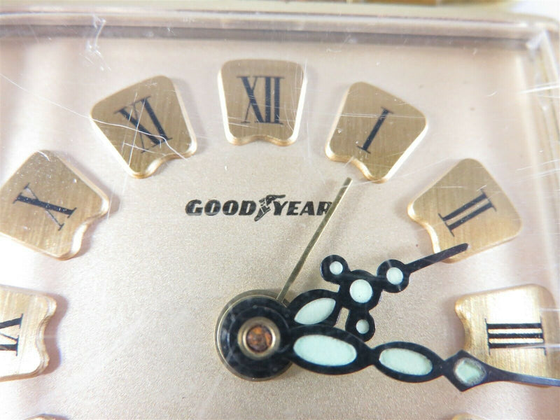 Rare Circa 1968/9 Goodyear Tire Travel Clock Peter Perfekt Germany Running - Just Stuff I Sell
