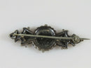 Antique Sweetheart Pin Victorian Sterling Silver Forget-Me-Not Anchor Pansy - Just Stuff I Sell
