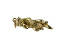Heavy 3D Laughing Otter Alaska 14K Yellow Gold Travel Charm/Pendant - Just Stuff I Sell