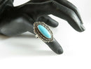 Carolyn Pollack Sterling Silver Native American Style Turquoise Finger Ring - Just Stuff I Sell