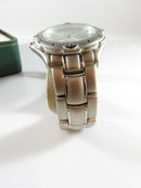 Men's Helbros Quarts 8362 Brushed Metal Wrist Watch in Running Order - Just Stuff I Sell
