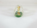 Vintage Miniature Ship in a Bottle Featuring a Single Mast Sailboat - Just Stuff I Sell