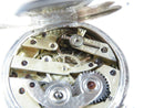 Lovely Petite Lady Racine Engraved 935 Silver Pocket Watch For Parts/Repair - Just Stuff I Sell