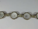 Antique Hand Carved Shell Grand Tour Souvenir Bracelet 800 Silver Sterling - Just Stuff I Sell
