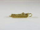 Grand Princess Cruise Line Ship 14K Gold 3D Travel Pendant Princess Cruises - Just Stuff I Sell