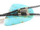 Laser Cut Morgan Dollar Mercury Dime Tips High Polish Turquoise Bolo Tie - Just Stuff I Sell