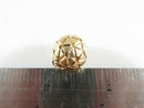 Unusual Victorian Gold Filled Geometric Ball Rose Gold Watch Fob or Charm - Just Stuff I Sell